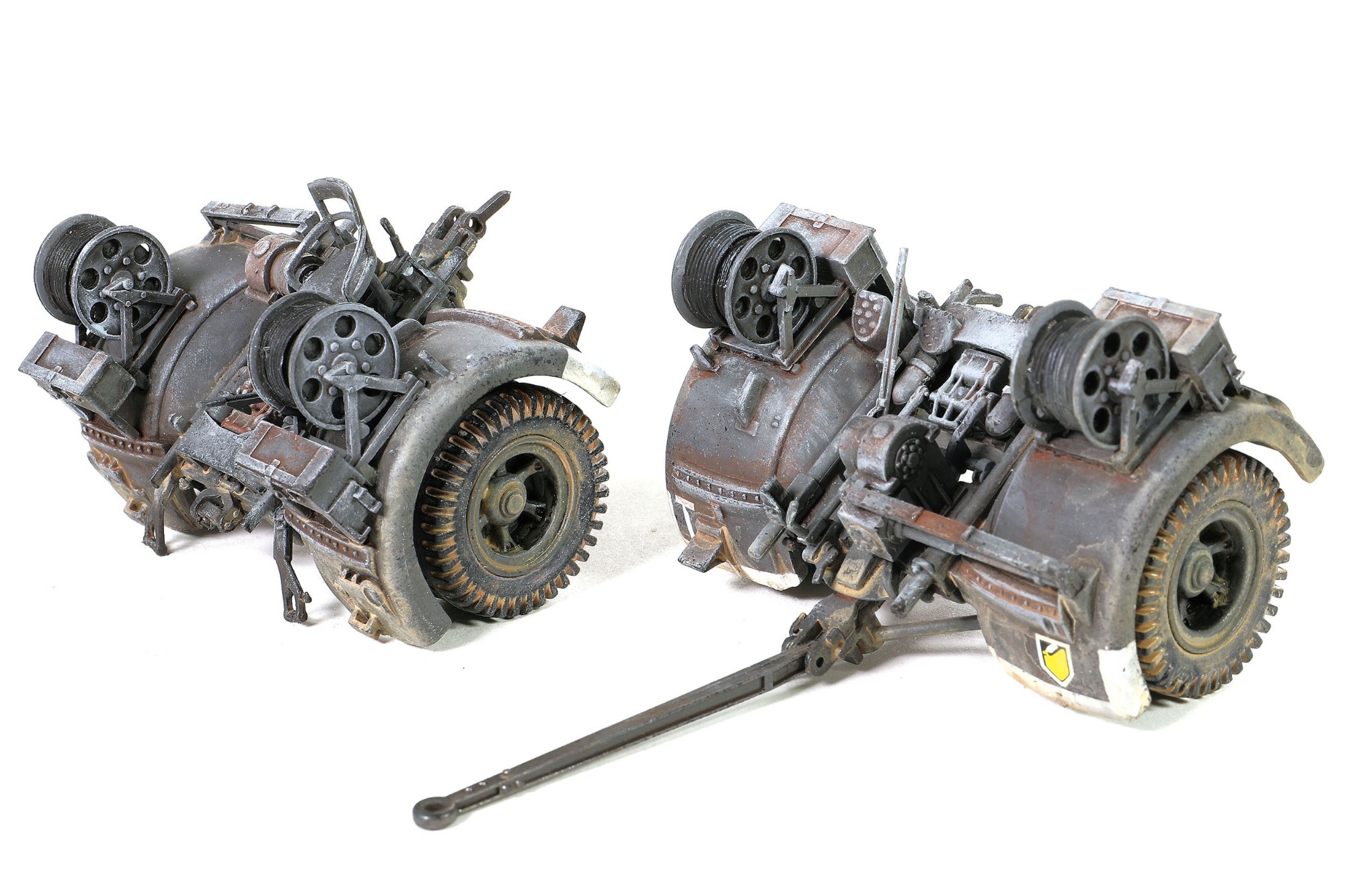 德军88毫米高射炮，Flak 36型基座配Flak 36型分段式炮管