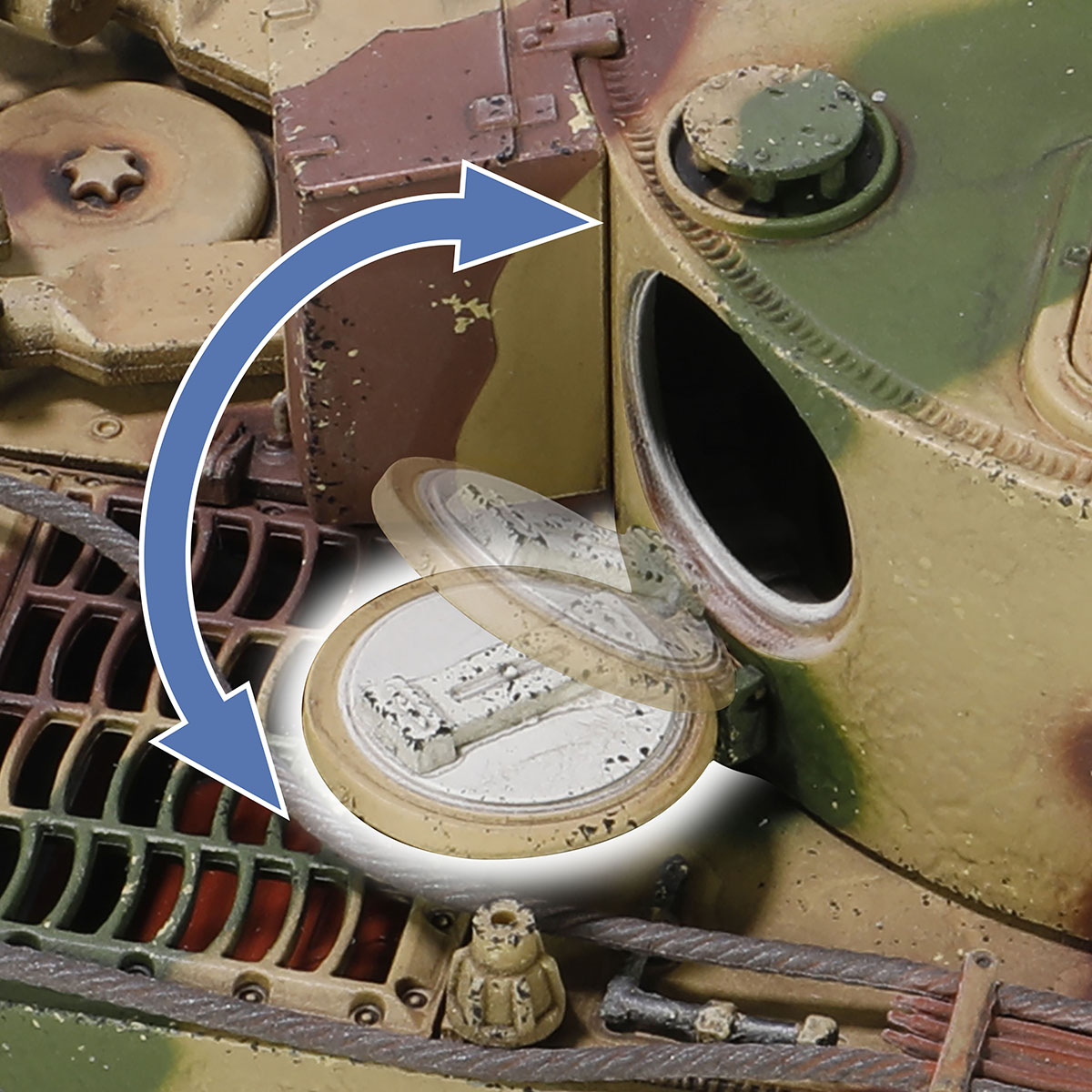 1/32 German Sd.Kfz.181 PzKpfw VI Tiger Ausf. E heavy tank (Early production model)