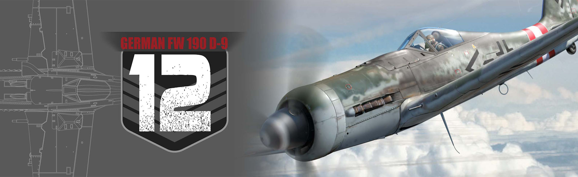 德國FW-190 D-9戰鬥機, 組裝模型 - FOV版