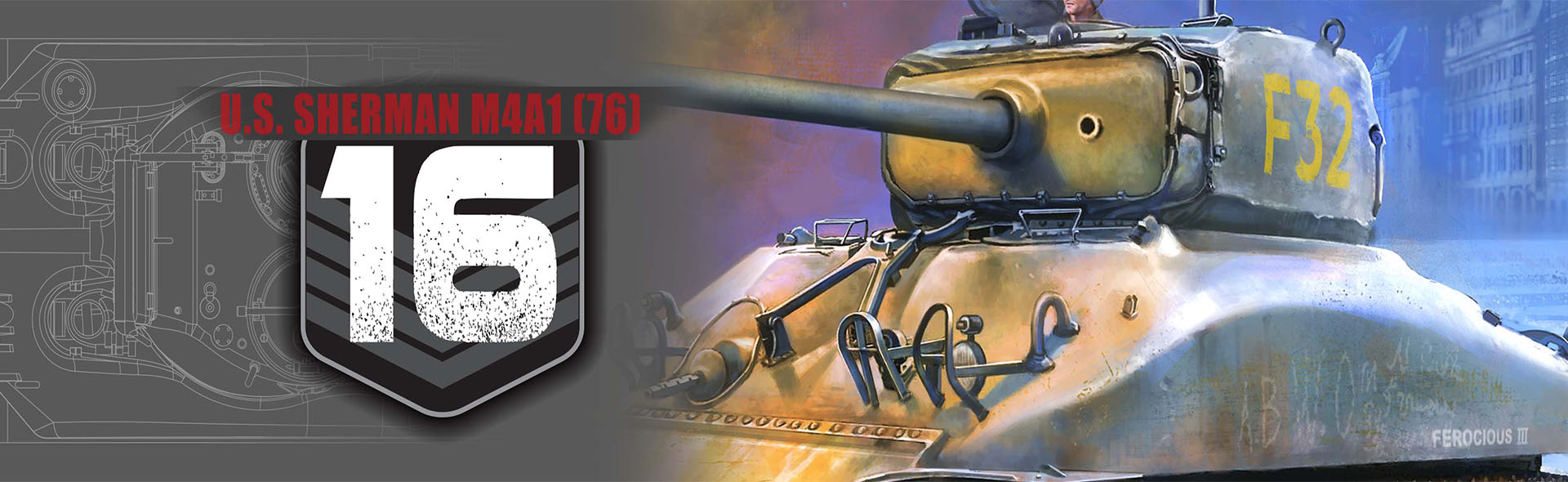 俄羅斯重型戰車KV-1戰車 1941年型 (裝甲強化溶接砲塔) - FOV版