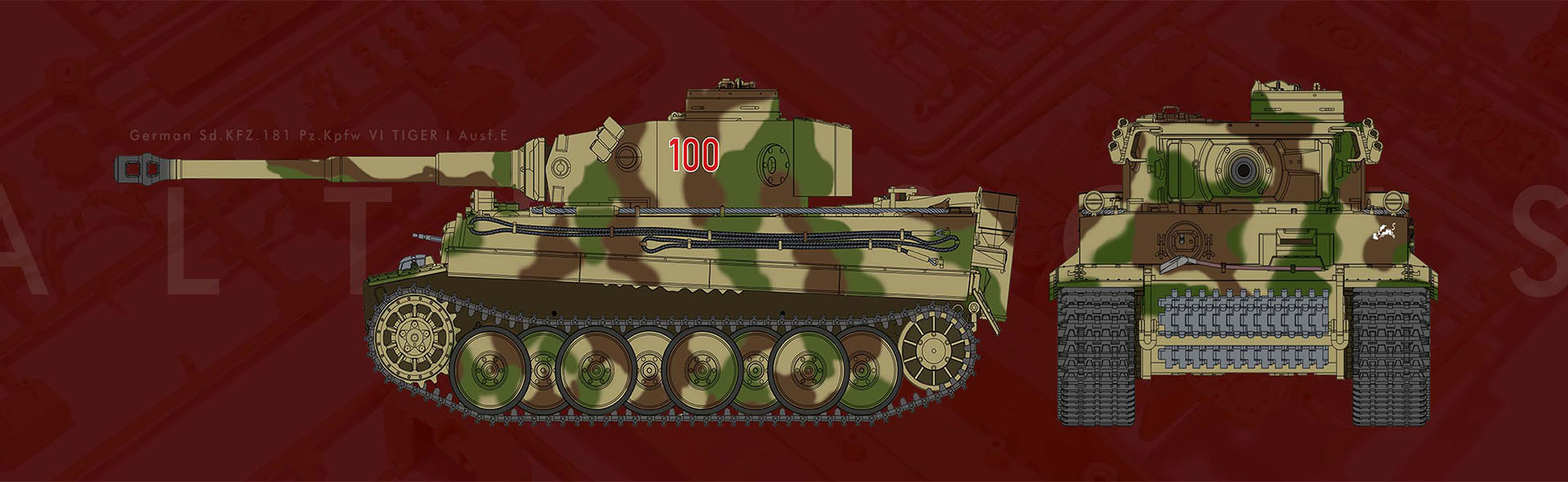 德軍重型戰車, "虎式" - 早期生產型