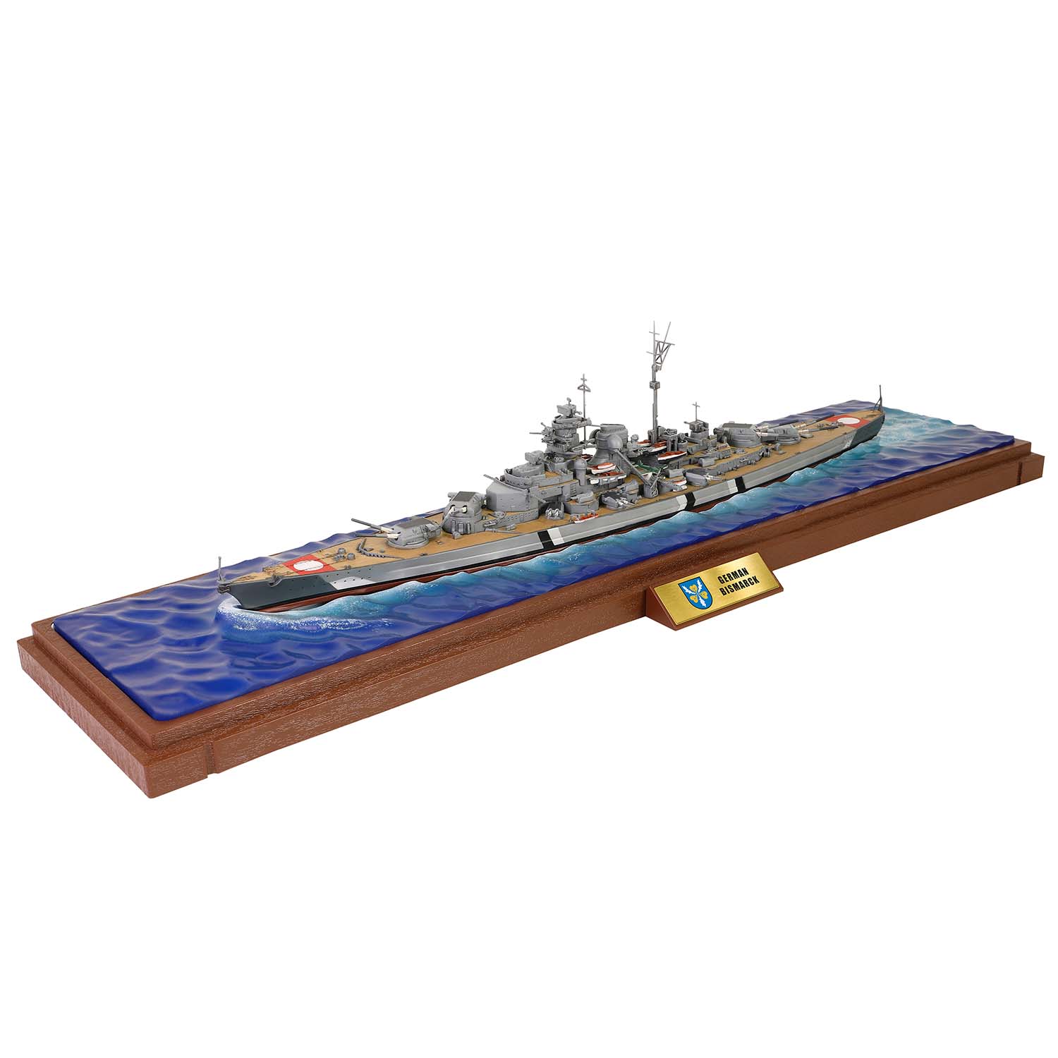 1:700俾斯麦号战舰 水线版
