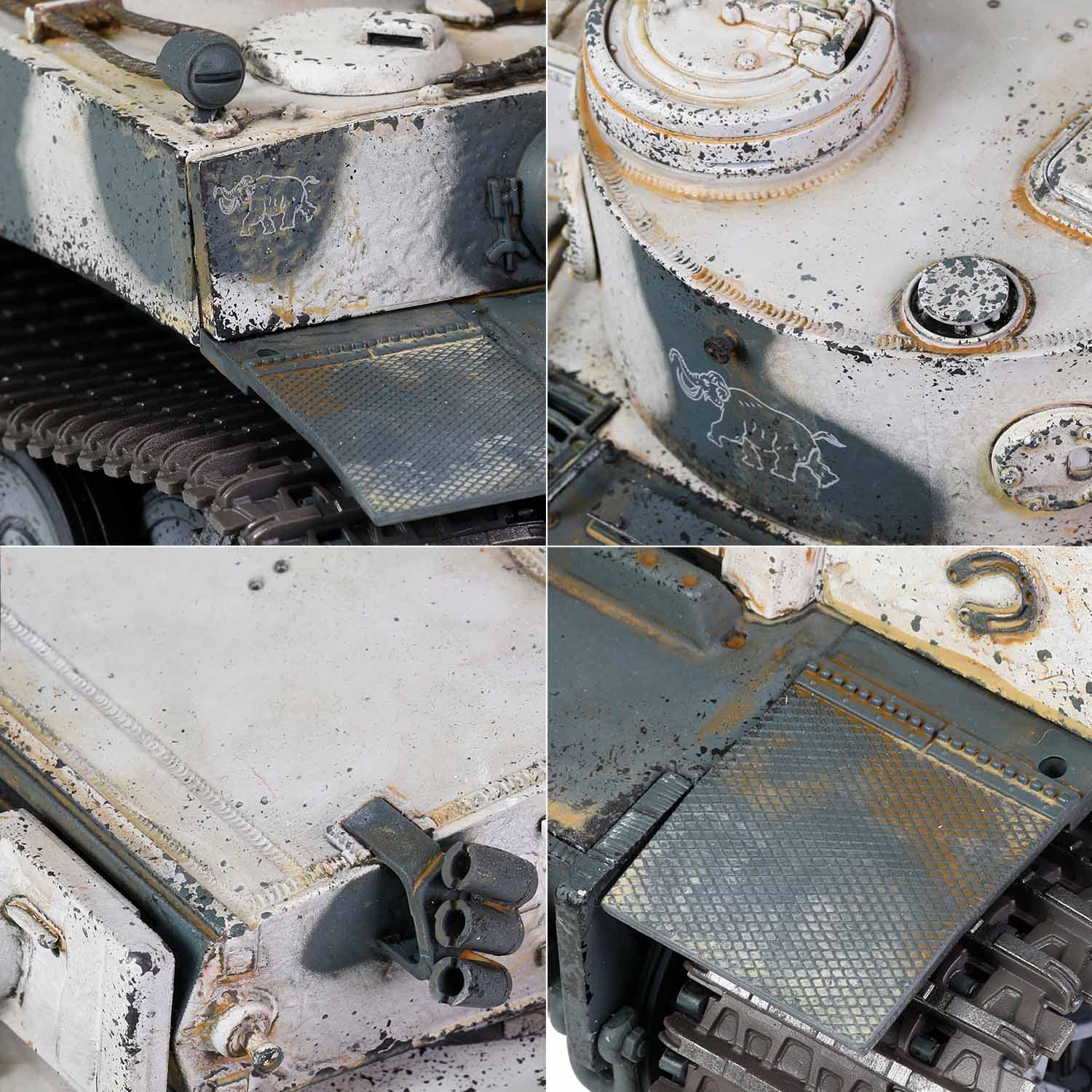 真实还原的铸造纹路。