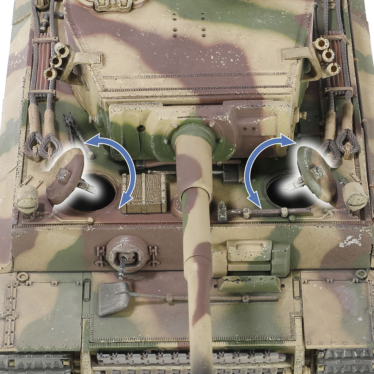 多个可活动仓盖