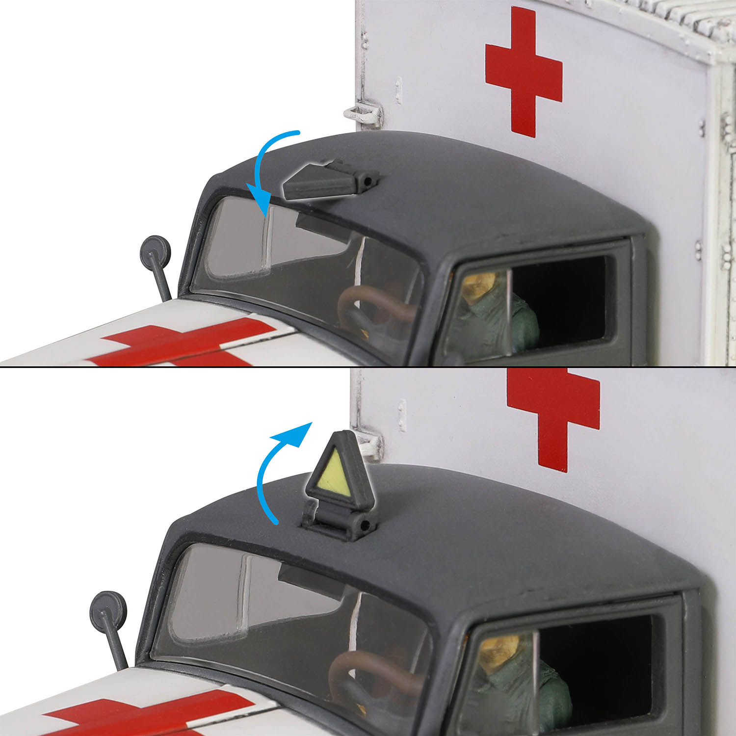 活动式车头信号板