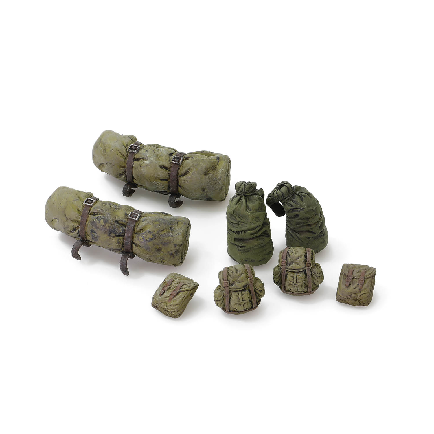 二戰場景佈置配件系列 - 美軍步兵配件套裝